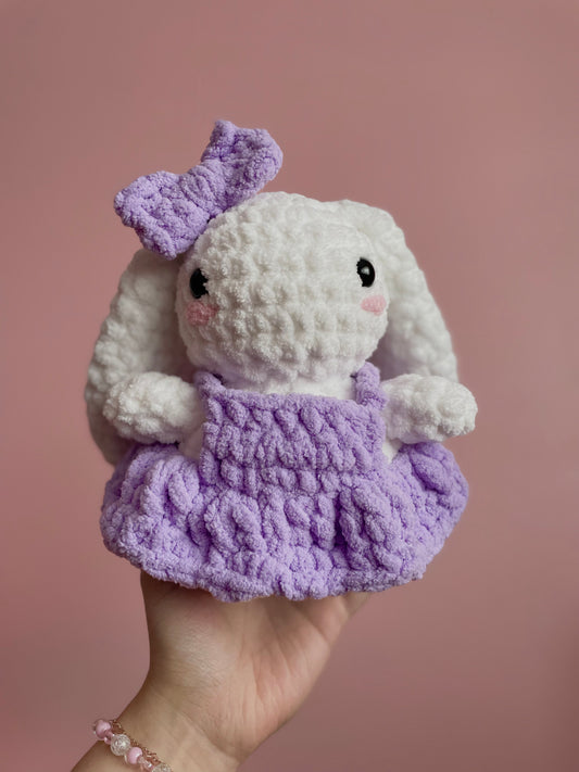 Bunny w/ Purple Overalls