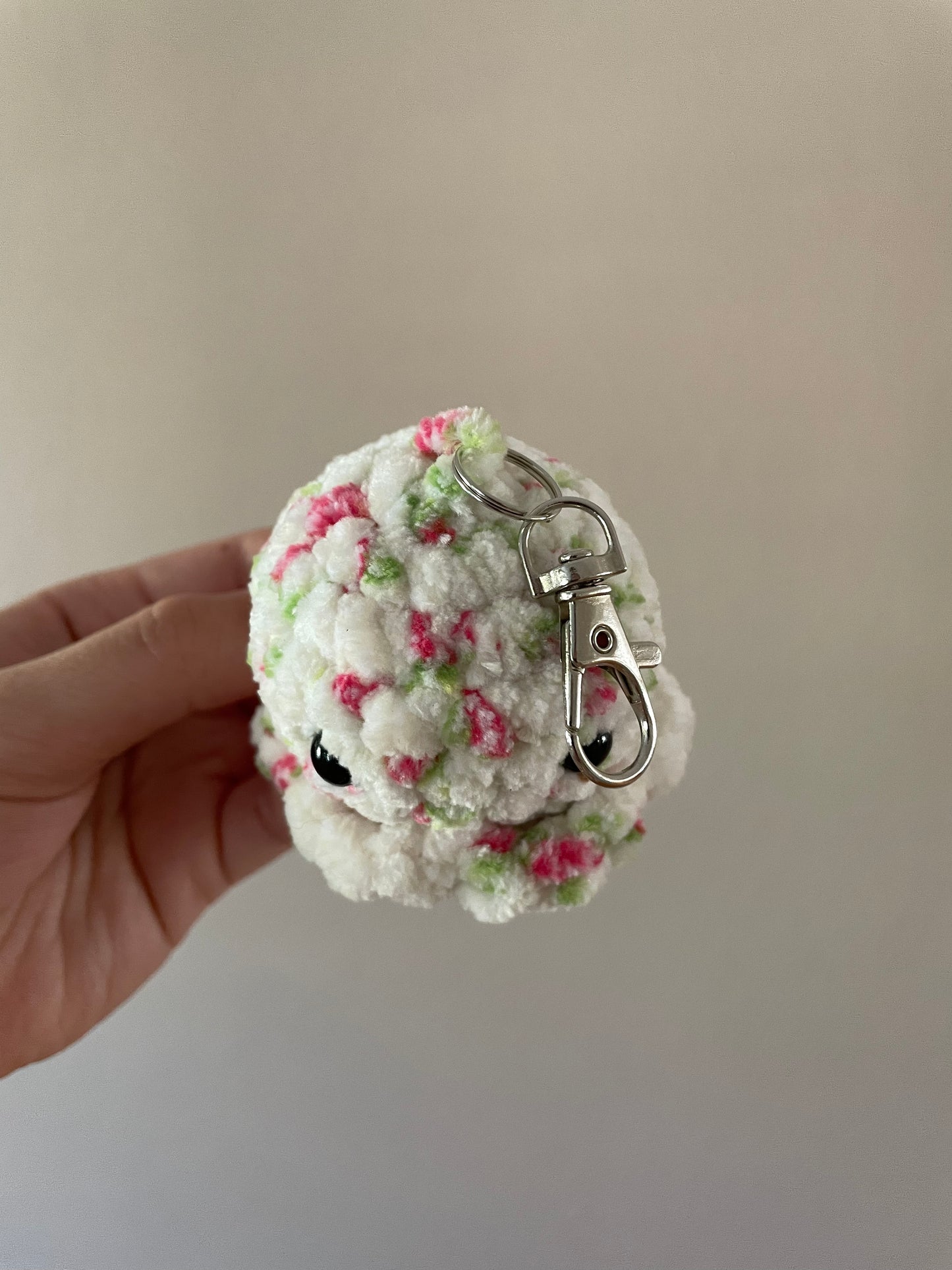 Floral Octopus Keychains